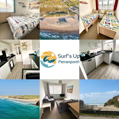 Surf'S Up In Perranporth, Cornwall Coastal Holidays Apartman Kültér fotó